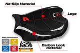 Tappezzeria Italia Ducati Panigale V4 2018-2024 Seat Cover Ultragrip in White