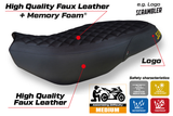 Tappezzeria Italia Ducati Scrambler 400 800 1100 2015-2024 Seat Cover Comfort in Black