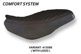 Tappezzeria Italia Ducati Scrambler 400 800 1100 2015-2024 Seat Cover Comfort in Dark Brown