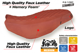 Tappezzeria Italia Ducati Scrambler 400 800 1100 2015-2024 Seat Cover Comfort in Brick