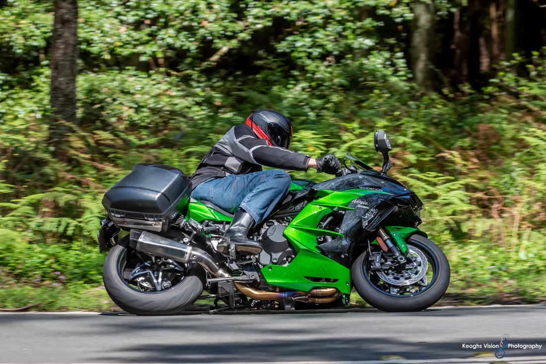 Vandemon Kawasaki H2 SE SX Vandemon Titanium Exhaust System 2018-25 KAWAH2SESXTIEXHSYSC VA-133