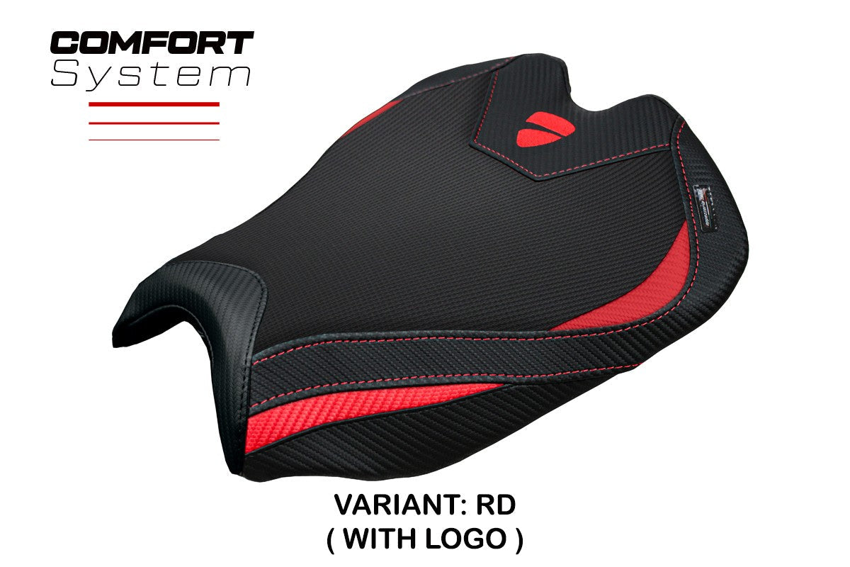 Tappezzeria Italia Ducati streetfighter V4 2025 Seat Cover Comfort Red Black