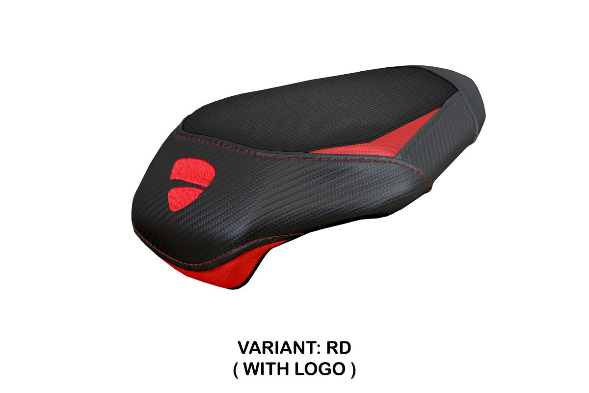 Tappezzeria Italia Ducati streetfighter V4 2025 Rear Seat Cover Red Black