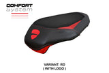 Tappezzeria Italia Ducati streetfighter V4 2025 Rear Seat Cover Comfort Red Black