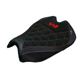 Tappezzeria Italia Ducati streetfighter V4 2025 Seat Cover Black SE Logo V4