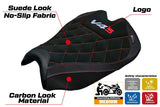 Tappezzeria Italia Ducati streetfighter V4 2025 Seat Cover Black SE Logo V4S