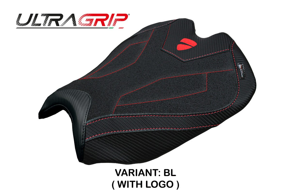 Tappezzeria Italia Ducati streetfighter V4 2025 Seat Cover Ultragrip Black