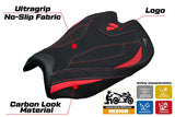 Tappezzeria Italia Ducati streetfighter V4 2025 Seat Cover Ultragrip Red Black