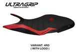 Tappezzeria Italia Ducati Super Sport 950S 2017-2024 Seat Cover Ultragrip in Red and Black