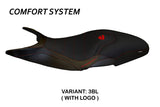 Tappezzeria Italia Ducati Super Sport 950S 2017-2024 Seat Cover Comfort in Black