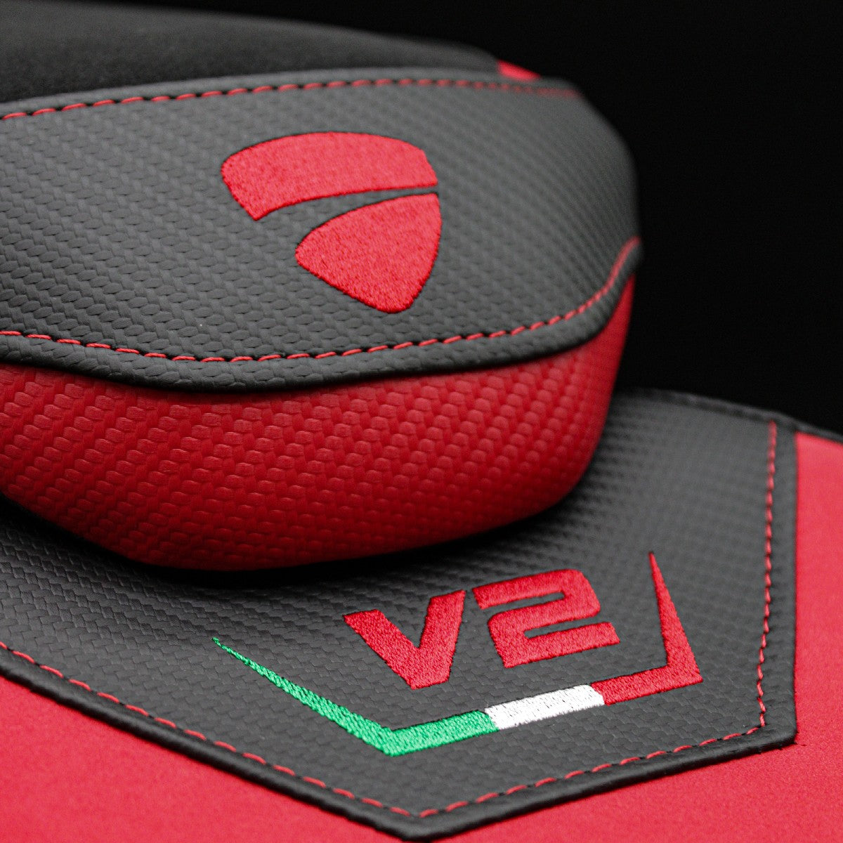 Tappezzeria Italia Ducati Streetfighter V2 2025 Seat Cover Ultragrip Black