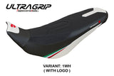 Tappezzeria Italia Ducati Desert X Rally 2022-2025 Seat Cover Ultragrip in White and Black