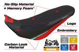 Tappezzeria Italia Ducati Desert X Rally 2022-2025 Seat Cover in Keren Comfort Red and Black