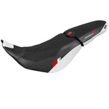 Tappezzeria Italia Ducati Desert X 2022-2025 Seat Cover in Thar Comfort Ultragrip White