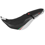 Tappezzeria Italia Ducati Desert X 2022-2025 Seat Cover in Trico Comfort Ultragrip White