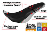 Tappezzeria Italia Ducati Desert X 2022-2025 Seat Cover in Trico Comfort Ultragrip White