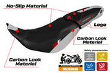 Tappezzeria Italia Ducati Desert X 2022-2025 Seat Cover in Thar Ultragrip White and Black