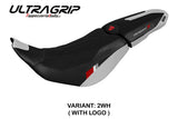 Tappezzeria Italia Ducati Desert X 2022-2025 Seat Cover in Thar Ultragrip White and Black
