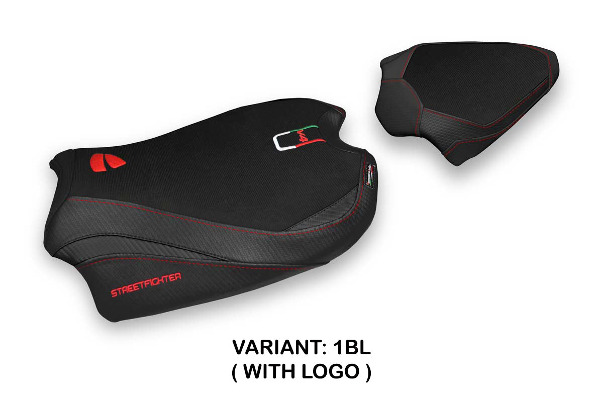 Tappezzeria Italia Ducati Streetfighter V4 2020-2024 Seat Cover in Black