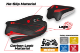 Tappezzeria Italia Ducati Streetfighter V4 2020-2024 Seat Cover Ultragrip in Red, White and Black