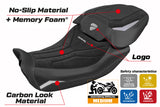 Tappezzeria Italia Ducati Diavel V4 2023-2025 Seat Cover in Diablo Comfort Velvet Red and Black