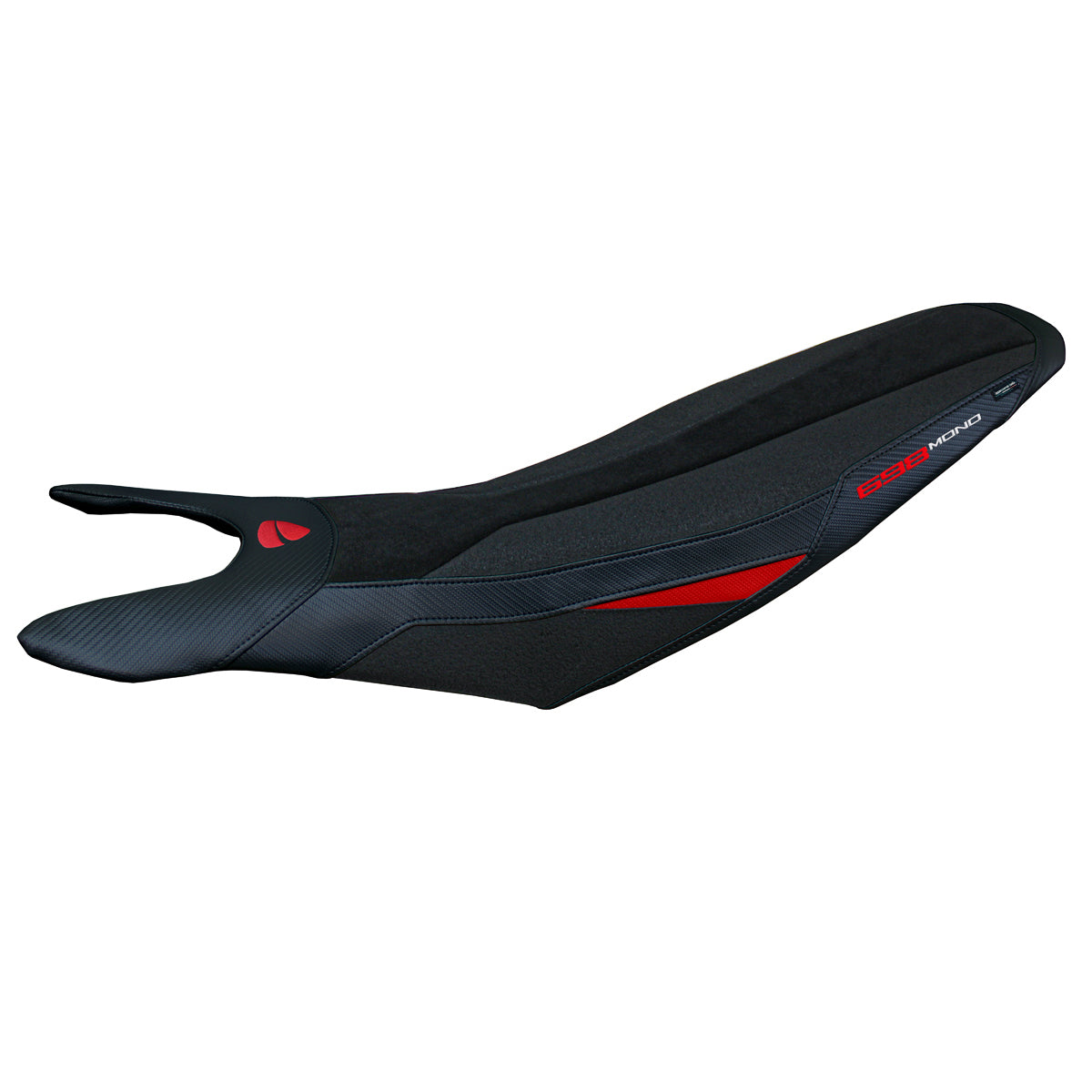Ducati Hypermotard 698 Mono 2024-2025 Seat Cover Tappezzeria Italia Comfort Ultragrip in Red