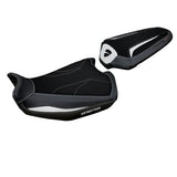 Tappezzeria Italia Ducati Monster 937 950 2021-2025 Seat Cover Comfort in White and Black