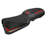 Tappezzeria Italia Ducati Multistrada V2 2025 Seat Cover Red Italian Flag Black