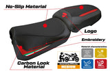 Tappezzeria Italia Ducati Multistrada V2 2025 Seat Cover Red Italian Flag Black