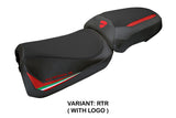 Tappezzeria Italia Ducati Multistrada V2 2025 Seat Cover Red Italian Flag Black