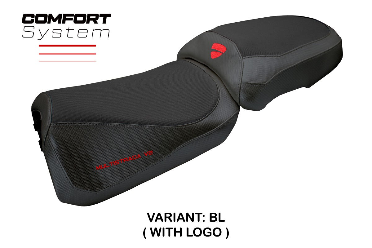 Tappezzeria Italia Ducati Multistrada V2 2025 Seat Cover Comfort Black