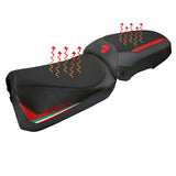 Tappezzeria Italia Ducati Multistrada V2 2025 Seat Cover heating Comfort Red Ita