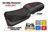 Tappezzeria Italia Ducati Multistrada V2 2025 Seat Cover Ultragrip Grey Black