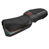 Tappezzeria Italia Ducati Multistrada V2 2025 Seat Cover Ultragrip Grey Italian Flag