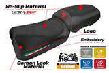 Tappezzeria Italia Ducati Multistrada V2 2025 Seat Cover Ultragrip Italian Flag Black