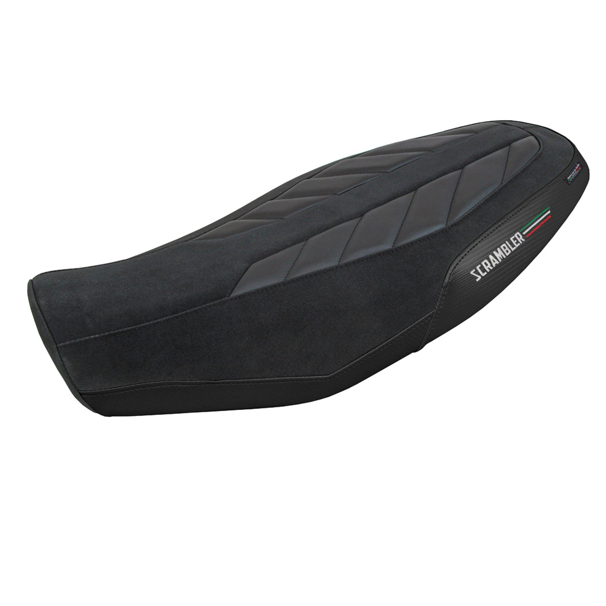 Tappezzeria Italia Ducati Scrambler 800 2023-2025 Seat Cover Comfort in Velvet Black