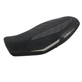 Tappezzeria Italia Ducati Scrambler 800 2023-2025 Seat Cover Comfort in Velvet Silver and Black