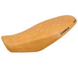 Tappezzeria Italia Ducati Scrambler 800 2023-2025 Seat Cover in Camel Leather Look Diamond