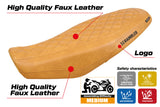 Tappezzeria Italia Ducati Scrambler 800 2023-2025 Seat Cover in Camel Leather Look Diamond