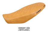Tappezzeria Italia Ducati Scrambler 800 2023-2025 Seat Cover in Camel Leather Look Diamond