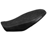 Tappezzeria Italia Ducati Scrambler 800 2023-2025 Seat Cover in Black Leather Look Diamond