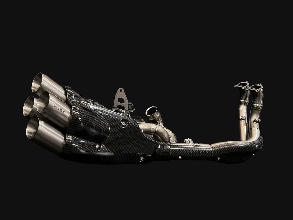 Vandemon  Ducati Diavel V4 Stealth Bimodal Quattro Titanium Exhaust System 2023-2026  DUCDVLV4TIEXHWV VA-32