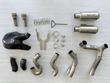 Vandemon  Ducati Panigale & Streetfighter V4 Titanium High Mount 3/4 Slip-On 2022-2024  DUCV4SFTIMUFHMB VA-35