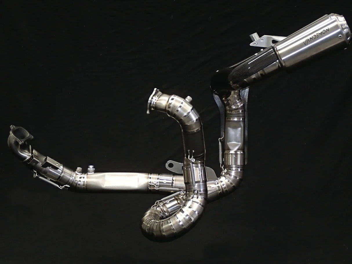 Vandemon Ducati Panigale/ Streetfighter V2 955 Full Titanium High Mount Exhaust System 2019-24 DUCV2TIEXHSMESA VA-125