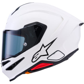 ALPINESTARS Helmet S-R7 Solid Wt Gloss Ece06/Dot M 8202126-2180-M