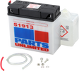 Parts Unlimited Battery - 51913 12c16a-3a-Fp
