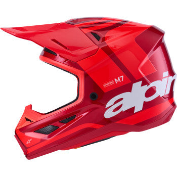 ALPINESTARS SM7 Helmet - Core - Gloss Red - 2XL 8301826-3127-XXL