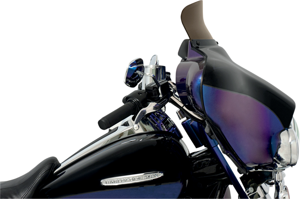 MEMPHIS SHADES Spoiler Windshield - 5" - Smoke - FLH MEP8571