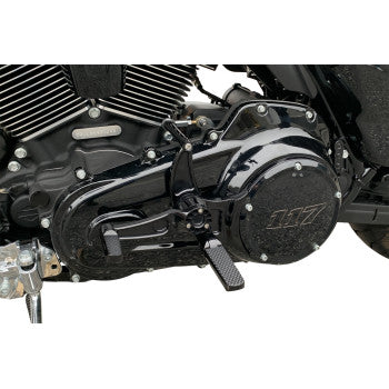 HAWG HALTERS Dominator Mid Controls - with Pegs - Black MCK-FC24AS-FK