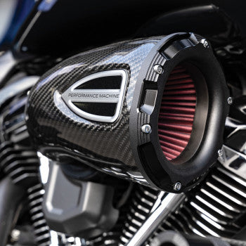 PERFORMANCE MACHINE (PM) C4 Series Air Cleaner Kit - Black Ops™ - Touring 0206-2163-SMB